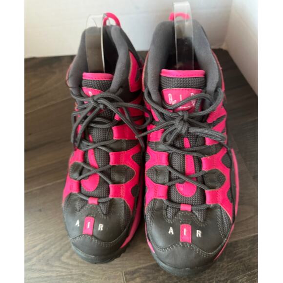 Nike Girls Air Slant Pink Gray Lace Up High Top Sneakers Size 7Y - Picture 8 of 10